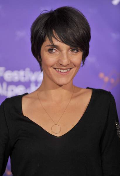 Florence Foresti au 12ème festival du film de comédie de l'Alpe d'Huez en janvier 2009.