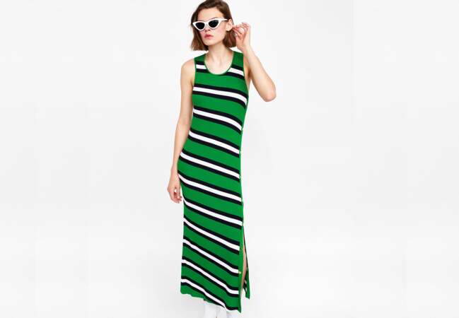 Nouveautés Zara : la robe longue 