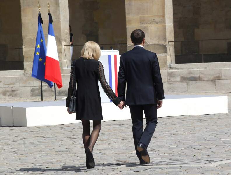 Brigitte et Emmanuel Macron 