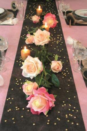 Roses & paillettes