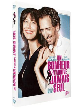 DVD Un bonheur n'arrive jamais seul, avec Gad Elmaleh et Sophie Marceau, 19,99 euros 