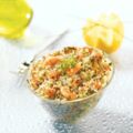 Salade océane au quinoa gourmand et perles du Japon
