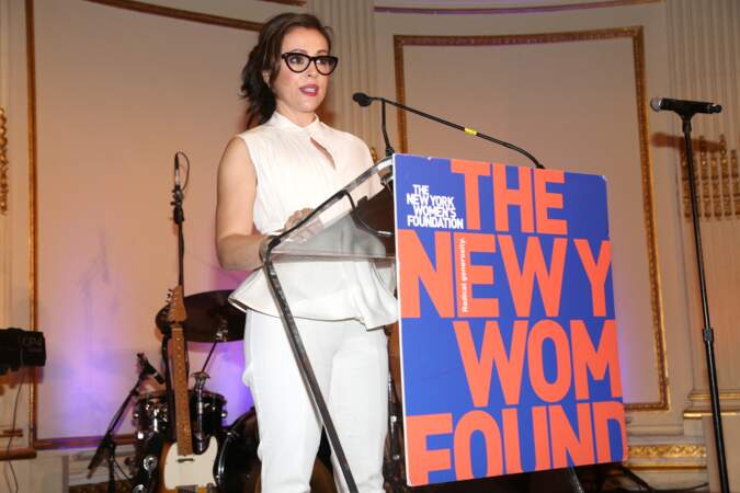 Et comme ici lors du gala de la Fondation des Femmes à New York en octobre 2018.