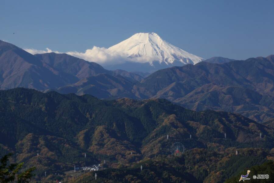Vue du mont Fuji depuis le Mont Takao