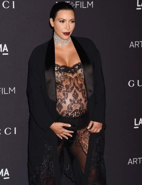 Kim Kardashian enceinte en 2015