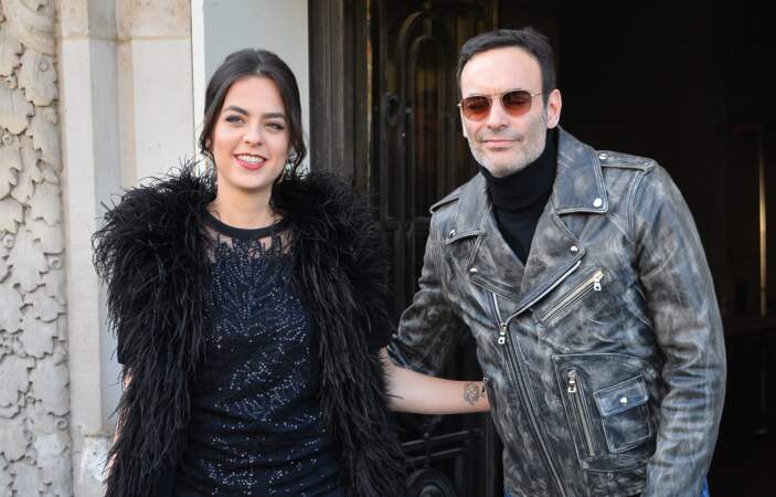 Anthony Delon et sa soeur Anouchka à Paris en 2018