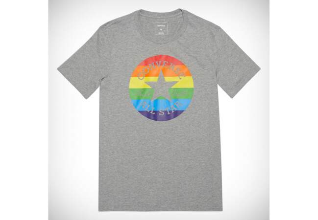 Converse pour la LGBTQ : le tee-shirt unisexe