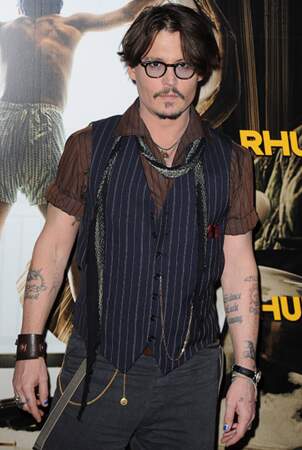Johnny Depp : son tatouage hommage à son fils et à Pirates des Caraïbes
