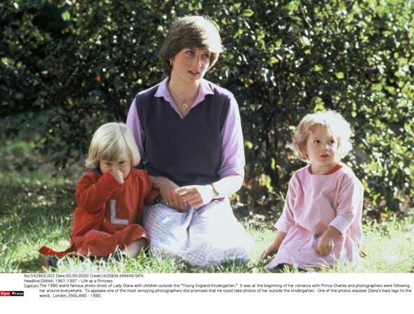 Harry, William et Diana 