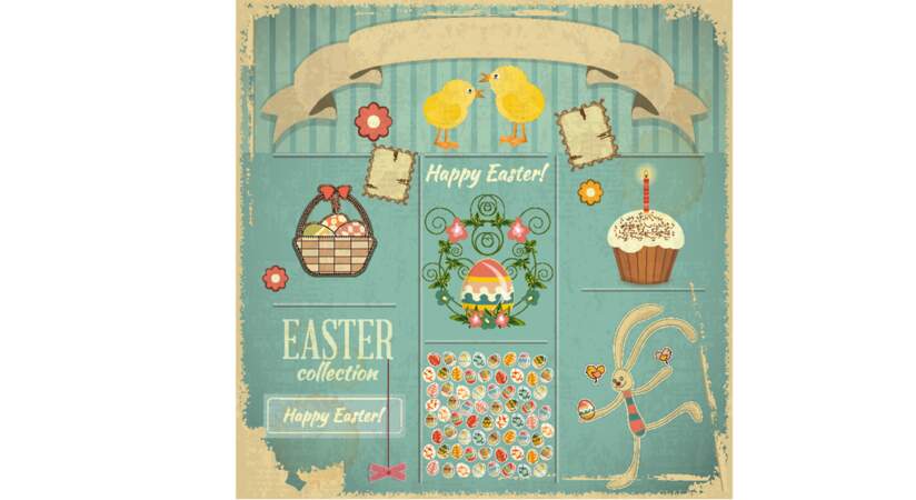 Carte de Pâques à imprimer
