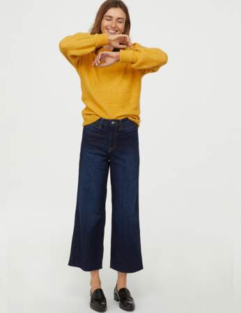 Tendance jean : jupe-culotte