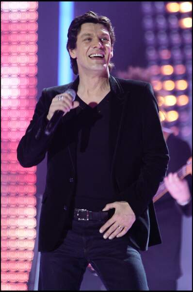 Marc Lavoine lors de la 21ème édition des Victoire de la musique au Zénith de Paris en mars 2006.