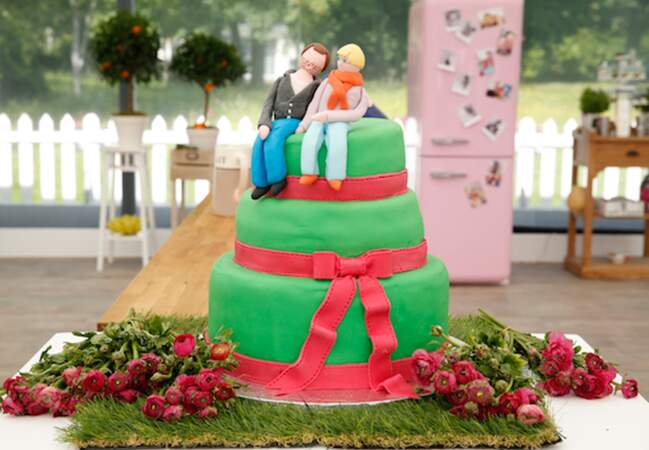 Le wedding cake flashy