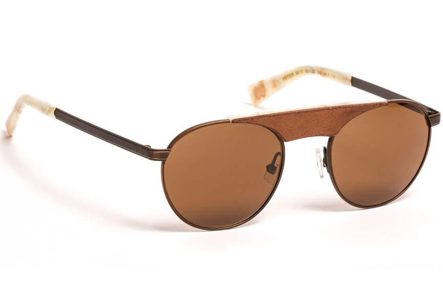 Lunettes De Soleil Homme - Monture Dorée Sans Monture - Style Carré Tendance - Neuf