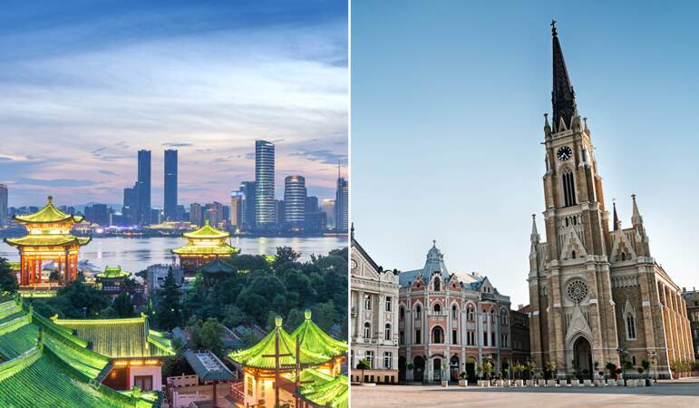Shenzhen (Chine) et Novi Sad (Serbie), villes au top