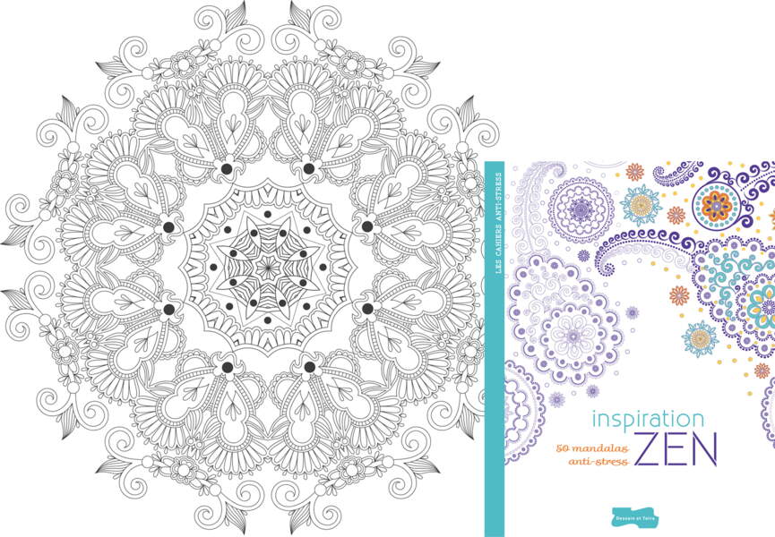 Des coloriages anti-stress en printable gratuit - Femme Actuelle