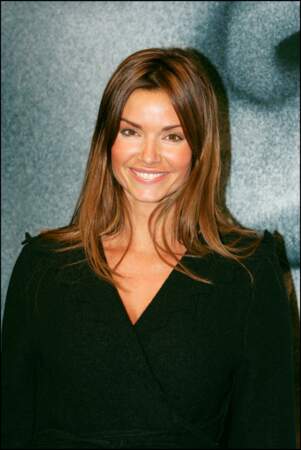 Ingrid Chauvin à la première du film "Aviator" de Martin Scorcese à Paris en 2005.
