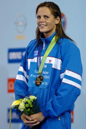 Médaille d'or pour le 800 mètres nage libre aux championnats d'Europe à Helsinki en 2006.