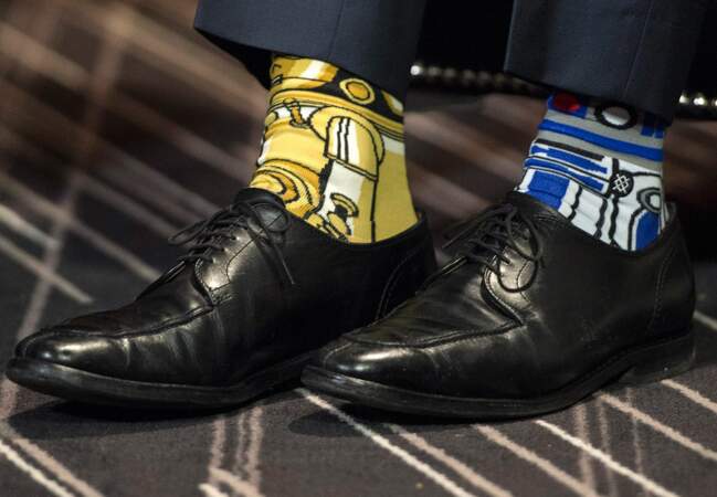 Justin Trudeau : ses chaussettes geek