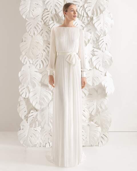 Mariage en hiver : Robe de mariée Necora par Rosa Clara