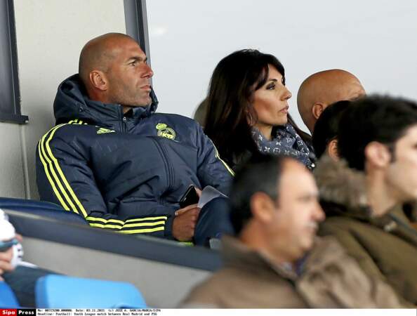 Zinédine Zidane et sa femme Véronique : 2015