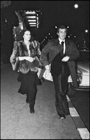 Jean-Paul Belmondo et Laura Antonelli dans les années 1970