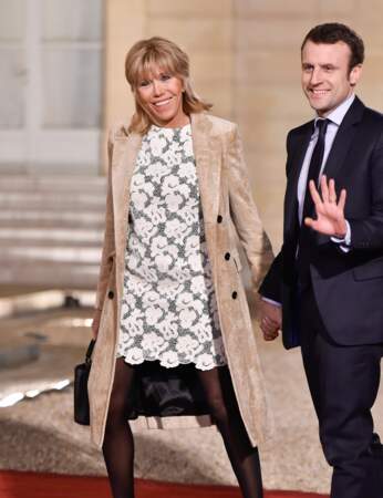 Brigitte Macron : le look ultra chic 