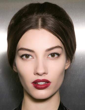Les lèvres bourgogne chez Dolce & Gabbana
