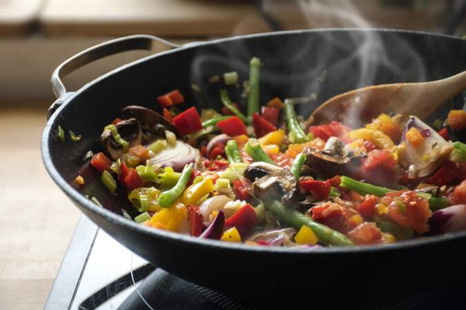 Le wok de légumes