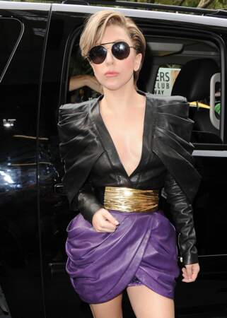 La coupe courte de Lady Gaga 