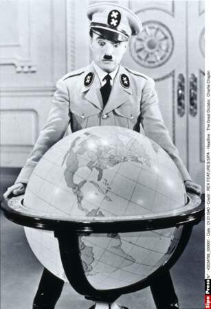 Charlie Chaplin dans Le Dictateur