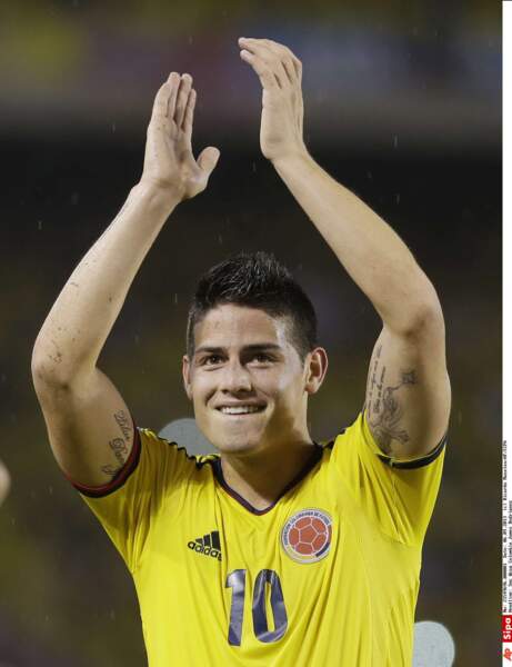 James Rodriguez : Joueur de l’équipe de la Colombie (22 ans)
