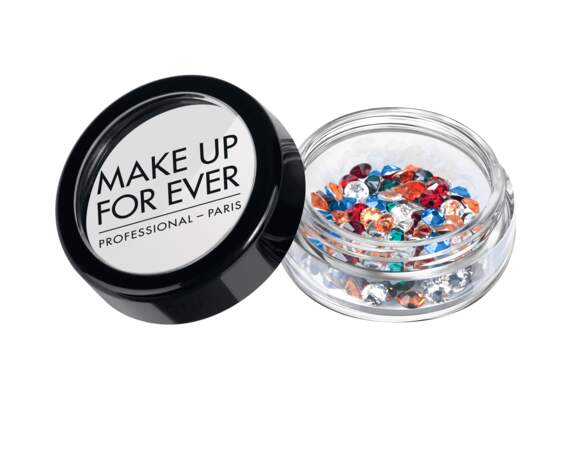 Les strass multicolore Make Up For Ever 