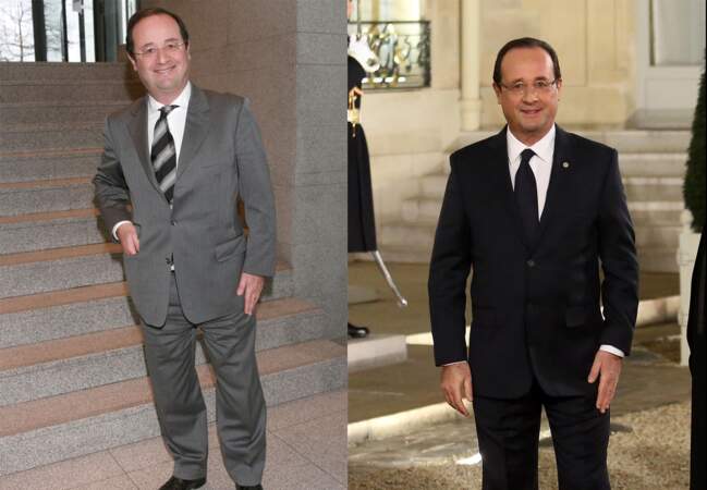 François Hollande avant et après son régime 