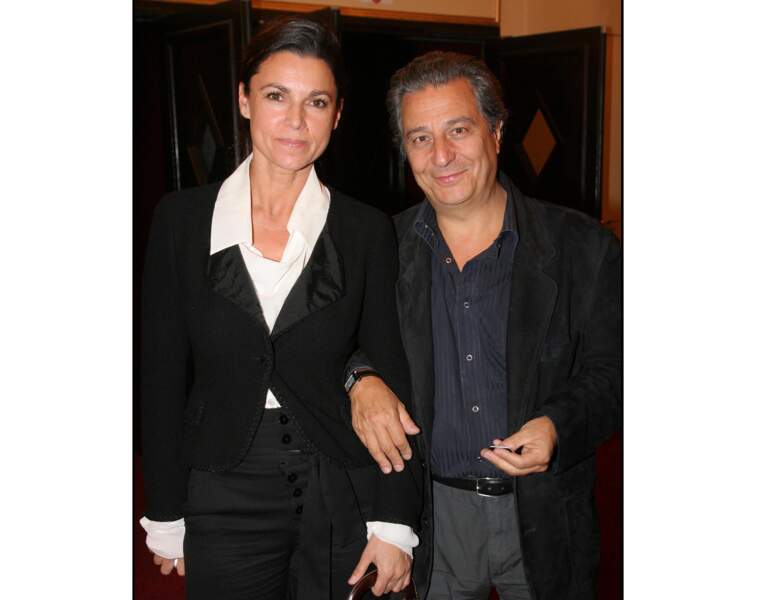 Le voici avec sa femme Isabelle De Araujo en 2008 : l'acteur a 56 ans