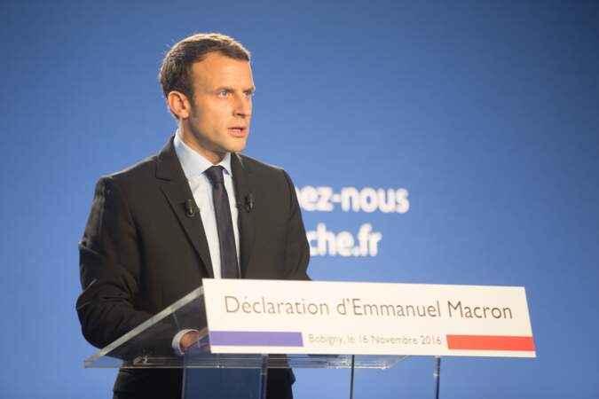 Emmanuel Macron annonce sa candidature à la présidentielle 2017