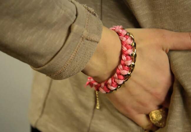 Custom mode : un bracelet girly