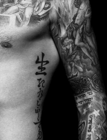 David Beckham, des tatouages comme une seconde peau 