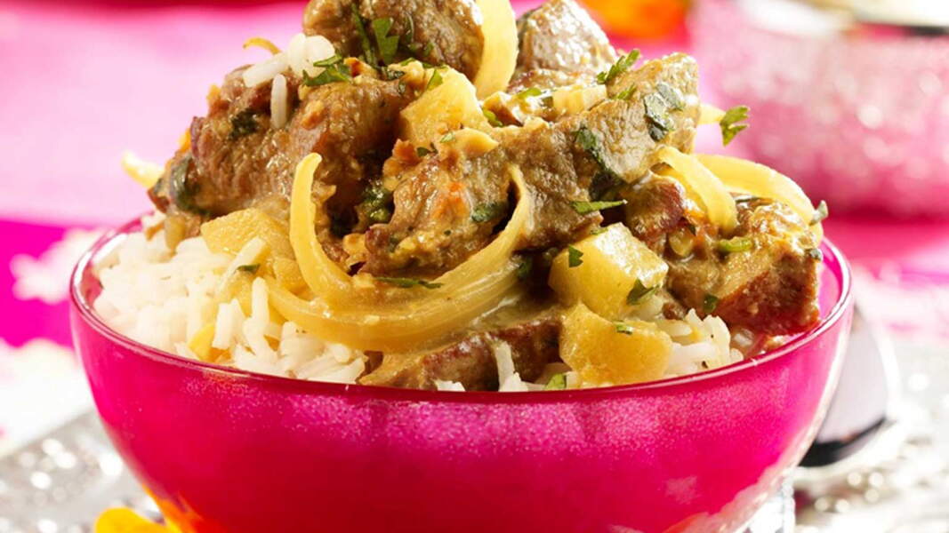 Curry d'agneau