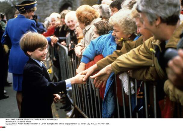 Le prince William, 1991