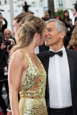 Le tendre baiser de Nagui et Mélanie Page à Cannes