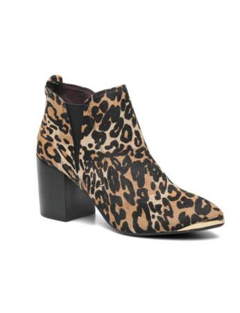 Les boots total léopard