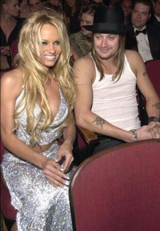 Kid Rock et Pamela Anderson se marient en août 2006...