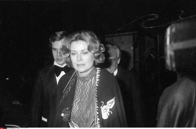 Grace Kelly et son fils Albert 