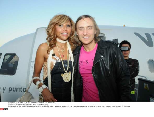 David et Cathy Guetta en 2009