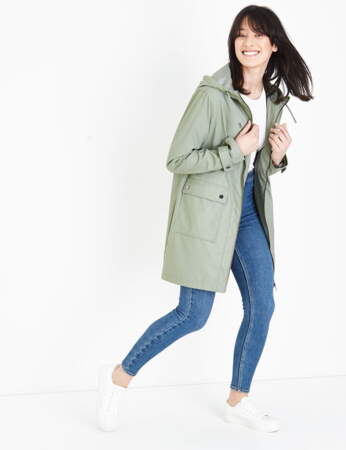 ESPRIT Veste mi-saison Dames T EU 38 blanc style décontracté