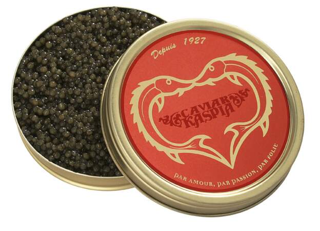 Le caviar des amoureux de Kaspia