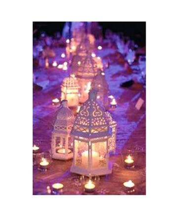 Des lanternes pour un mariage romantique