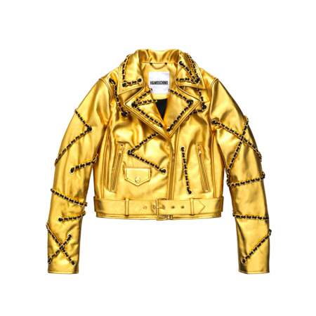 Collection H&M x Moschino : la veste dorée