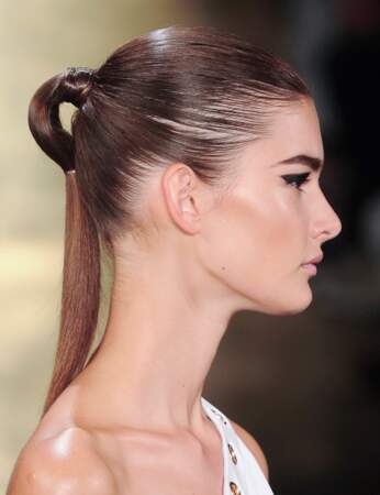 La ponytail double attache